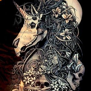 Death of a unicorn woman’s tank top